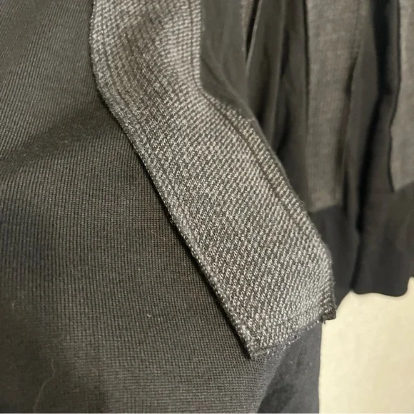 Fusun Merino Wool Skirt Women’s Size S Art to Wear A-line Black Gray Midi Ankle - Picture 7 of 12